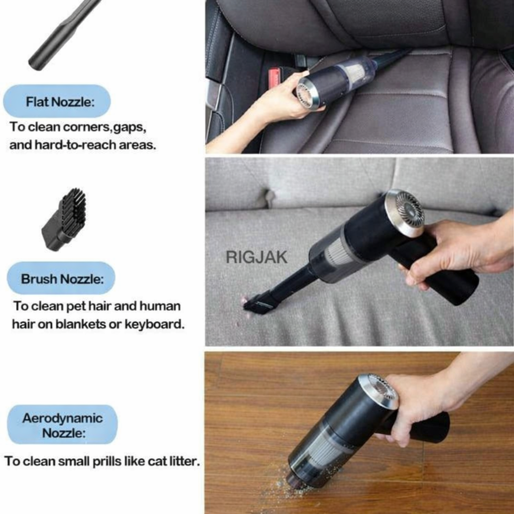 Portable Air Duster Wireless Vacuum Cleaner